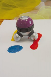 S'amuser en &eacute;tant handicap&eacute; avec de la peinture