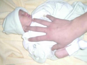 Lucas à la naissance