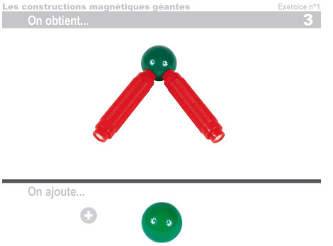 Les constructions magnétiques géantes - Exercice 1 - 4