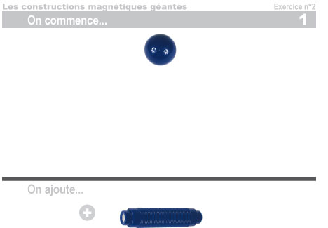 Les constructions magnétiques géantes - Exercice 2 - 2