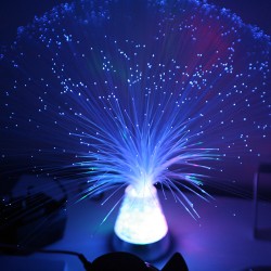 lampe fibres optiques