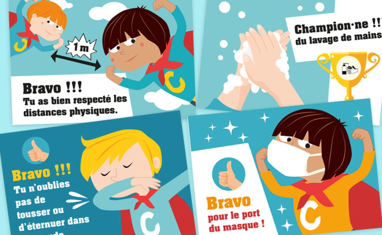 Aider les enfants à respecter les gestes barrières Blog Hop Toys