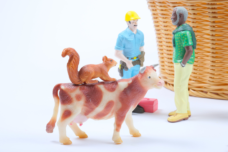 Figurines animaux de la ferme - HOPTOYS