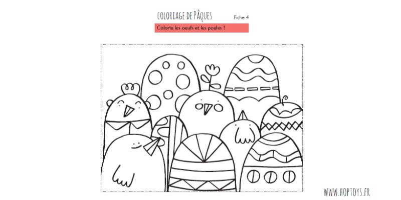 Téléchargement : 11 activités de Pâques ! - Blog Hop'Toys