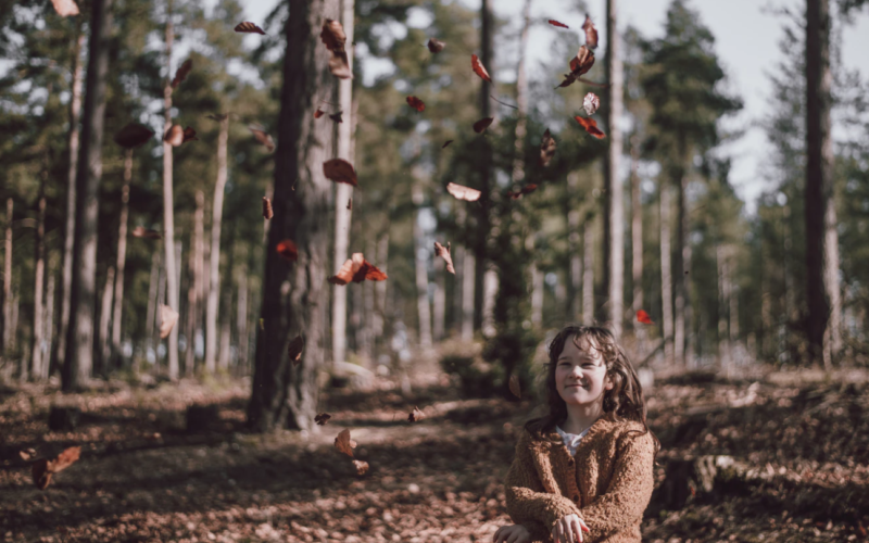 Toise balade en forêt pour enfant