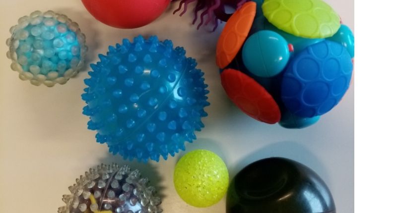 VintageIII - Juego de 6 pelotas de masaje para bebés, con texturas :  : Juguetes y juegos
