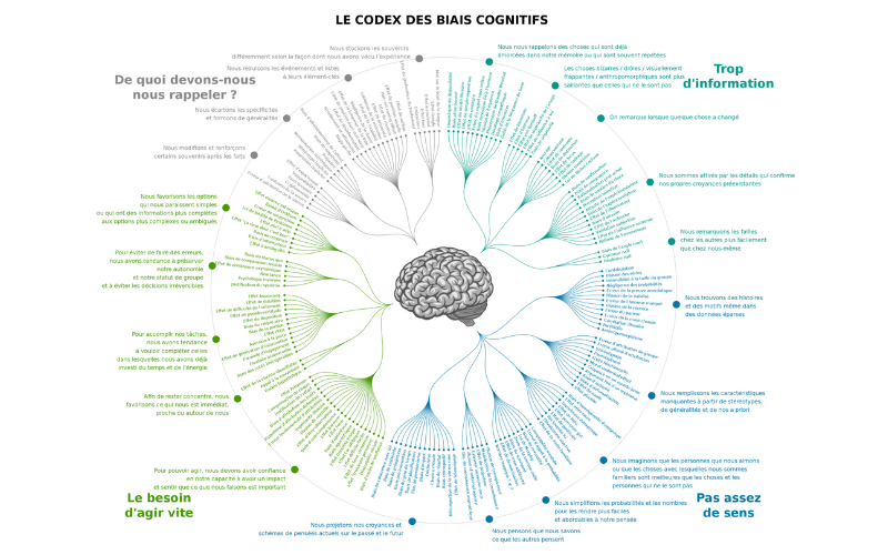 Le codex des biais cognitifs