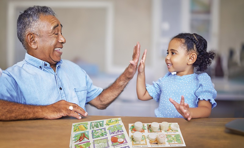 loto des odeurs pour jouer en famille